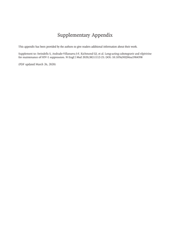 Supplementary Appendix