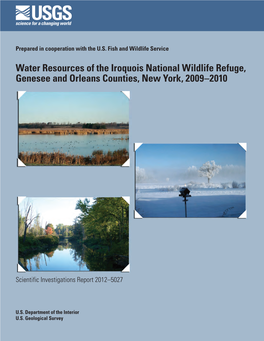 Water Resources of the Iroquois National Wildlife Refuge, Genesee and Orleans Counties, New York, 2009–2010