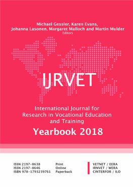 IJRVET International Journal for Research in Vocational Education and Training
