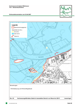 Hochwasserschutzplan Mittelweser Teil I - Bestandsaufnahme