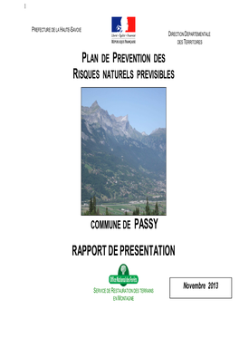 Passy Rapport De Presentation