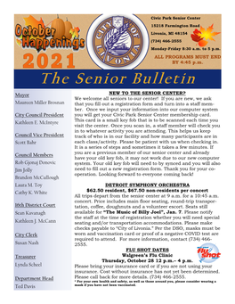 The Senior Bulletin