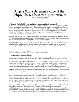 Angela Moira Delaware's Copy of the Eclipse Phase Character