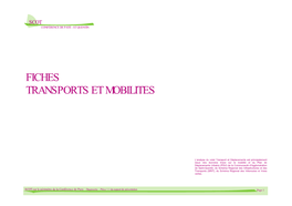 Fiches Transports Et Mobilites