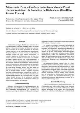 Geologie France 2014 1 Mise En Page 1