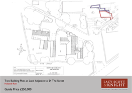 Guide Price £250,000 Two Building Plots