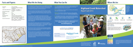 Highland Creek Watershed