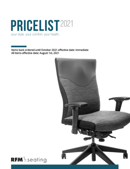 PRICELIST2021 Your Style