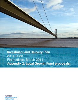 Local Growth Fund Proposals