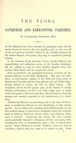 The Flora Uk Sanquhar and Kirkconnel Parishes