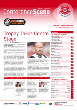 Conferencesceneseason 2 / Issue 27 Footballconference.Co.Uk