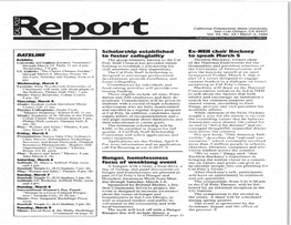 March 3, 1999 Cal Poly Report