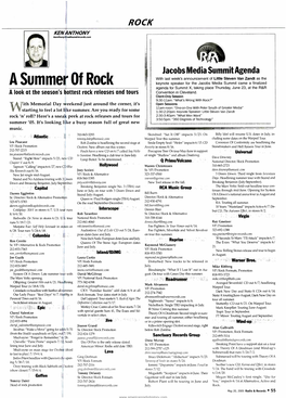 A Summer of Rock