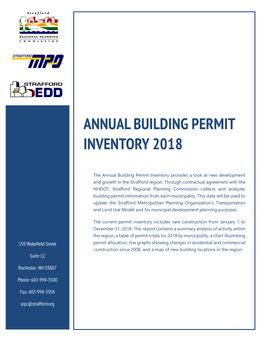 Annual Building Permit Inventory 2018