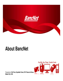 About Bancnet