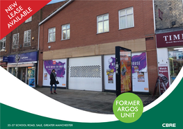 Former Argos Unit New Lease Available