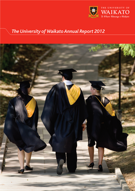 The University of Waikato Annual Report 2012