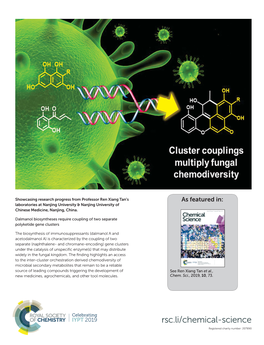 Dalmanol Biosyntheses Require Coupling of Two Separate Polyketide Gene Clusters