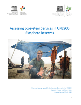 Assessing Ecosystem Services in UNESCO Biosphere Reserves