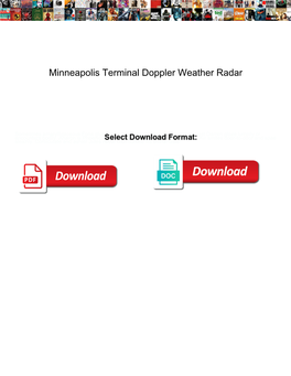 Minneapolis Terminal Doppler Weather Radar