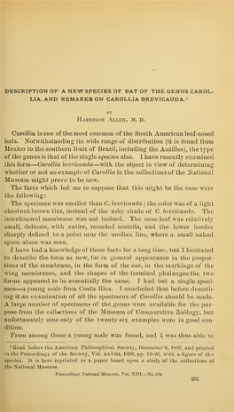 Proceedings of the United States National Museum