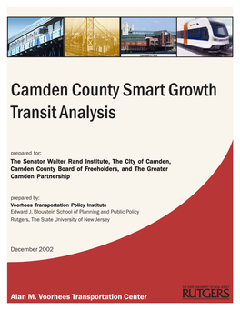 Camden County Smart Growth Transit Analysis