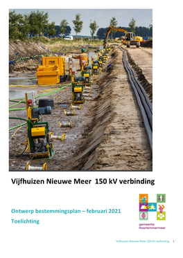 Verbinding Verbinding Ontwerp Bestemmingsplan – Februari 2021 Toelichting