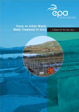Focus on Urban Waste Water Treatment in 2013