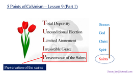 5 Points of Calvinism – Lesson 9 (Part 1)