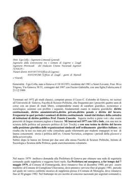 Dott. Ugo Colla