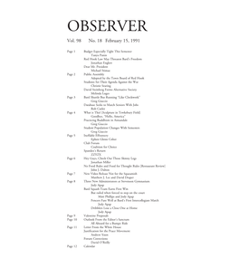 OBSERVER Vol