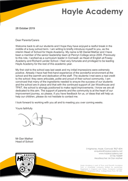 Welcome-Letter-From-Mr-Dan-Mather