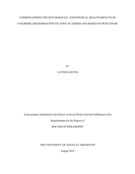 KEYES-DISSERTATION-2019.Pdf