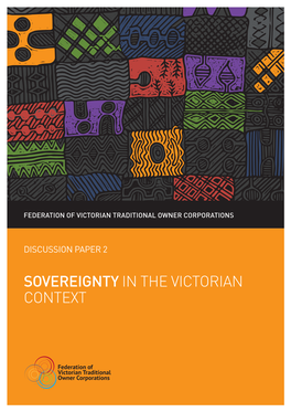 Sovereignty in the Victorian Context
