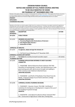 2020-12-10-CPC-FPC-Meeting-Agenda