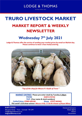 Truro Livestock Market