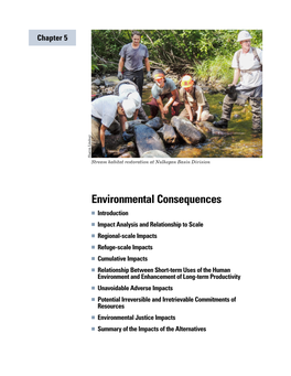 Environmental Consequences