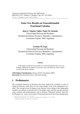 Some New Results on Nonconformable Fractional Calculus