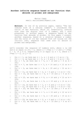 A Clasification of Known Root Prime-Generating