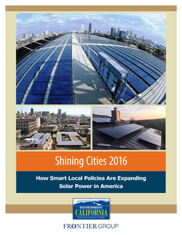 Shining Cities 2016