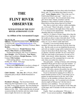 The Flint River Observer