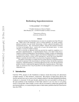 Arxiv:1912.06462V2 [Quant-Ph] 20 Dec 2019