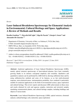 Laser Induced Breakdown Spectroscopy for Elemental Analysis in Environmental, Cultural Heritage and Space Applications: a Review of Methods and Results