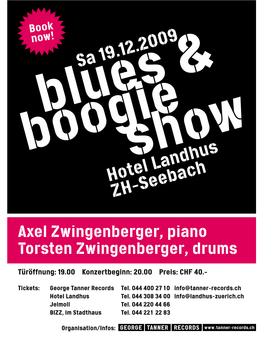 Hotel Landhus ZH-Seebach Sa 19.12.2009