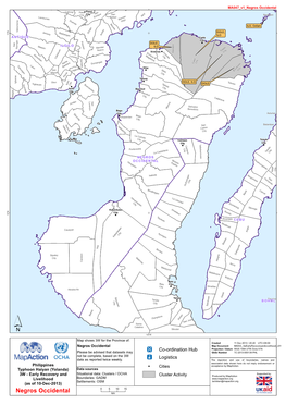 Negros Occidental Calinog ! Passi Passi an City S E Y City Qu San Ju Bantayan Nri C a Lamb E Rafael Ota Unao Bar