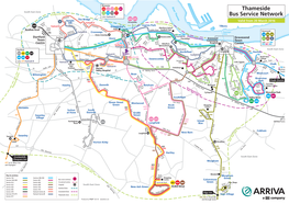 Thameside Bus Service Network