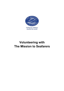 Volunteering with the Mission to Seafarers