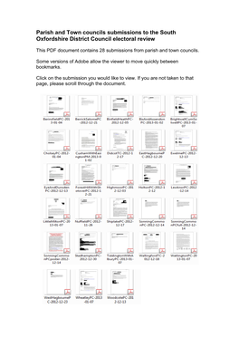 Parish and Town Councils (PDF)