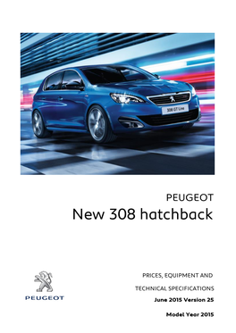 New 308 Hatchback