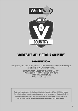 Afl Victoria Country
